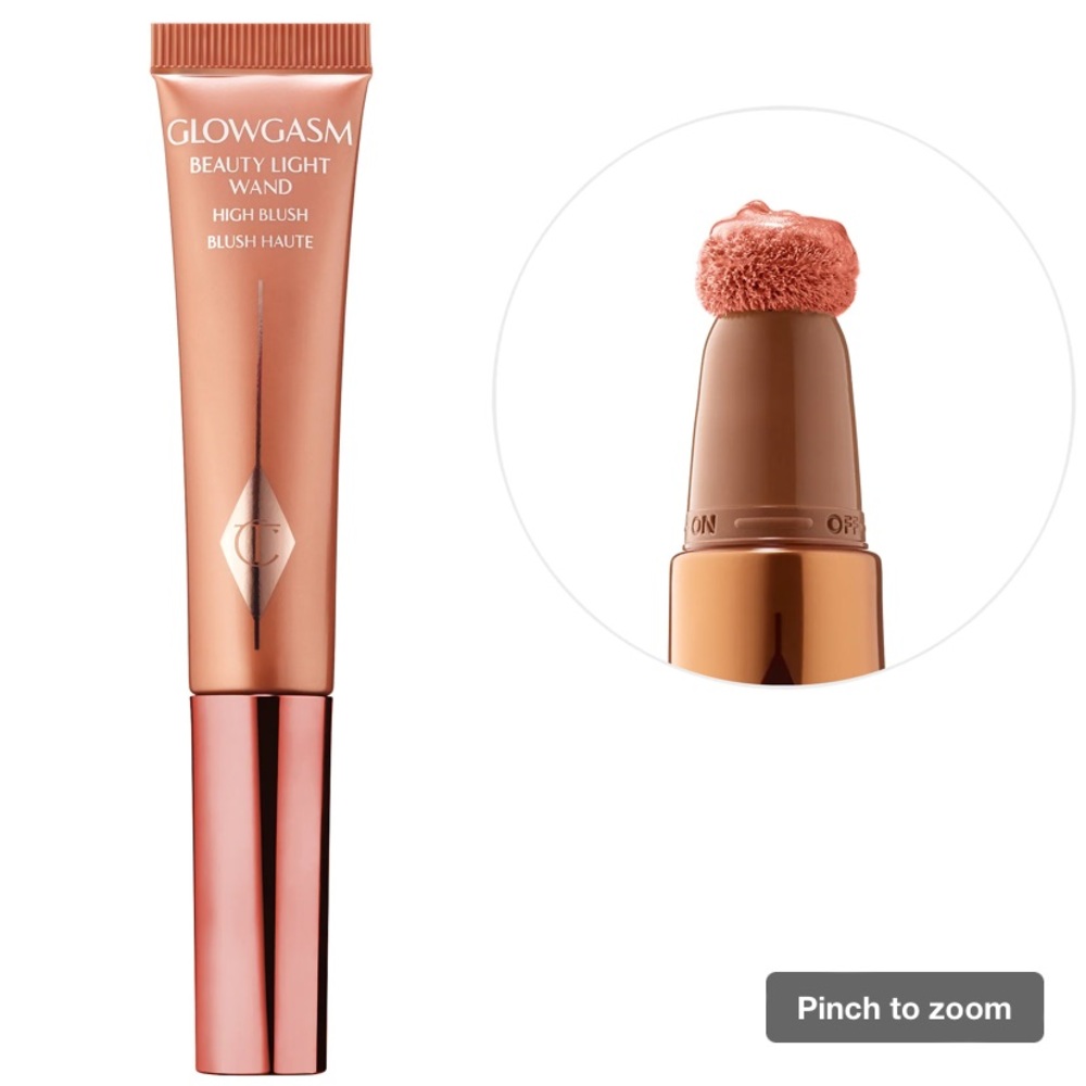 Charlotte Tilbury Glowgasm Beauty Light Wand in Pinkgasm Full Size